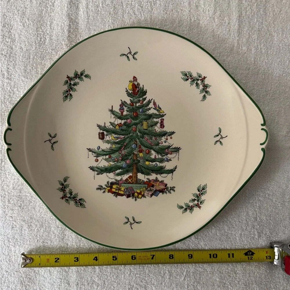Spode Christmas Tree Design Platter - Picture 2 of 3
